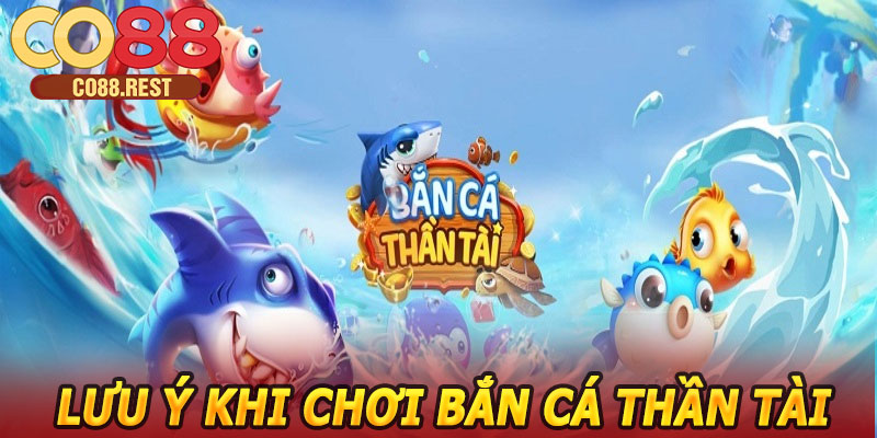 Lưu ý khi chơi Bắn Cá Thần Tài CO88
